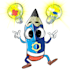 draw cartoon mascot business logo