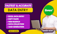 do CRM data cleaning, excel data entry and lead generation
