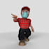 model 3d character for games and film