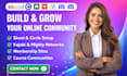 setup skool circle so community mighty networks ghl online course community