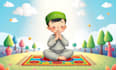 draw islamic designs and muslim kids book illustrations