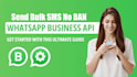create whatsapp business cloud api and integrate with chatbot