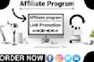set up a complete affiliate program for your website