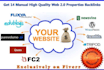 manually create 15 high quality web 20 properties backlinks