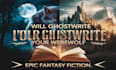 ghostwrite your werewolf thriller and epic fantasy fiction