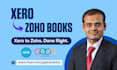do migration from xero to zoho books