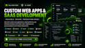 develop full stack web saas application iot development with custom software