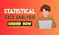 do statistical data analysis in rstudio, SAS, stata, spss,excel