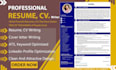 write and upgrade your resume, cover letter and linkedin profile