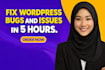 fix wordpress bugs, wordpress issues, wordpress errors