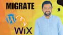 design, migrate wordpress to wix