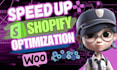 speed up shopify store and improve load time drastically in 1 day