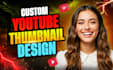 design attractive eye catchy youtube thumbnail for you