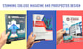 design a stunning college magazine and prospectus