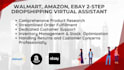 manage your walmart, amazon, ebay 2 step dropshipping stores