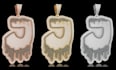 create 3d jewelry design, 3d printing, photorealistic render