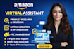 be your expert amazon fba virtual assistant, amazon store VA