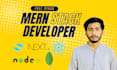 be your mern stack developer using mern stack mongodb express react node