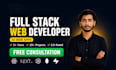 be your full stack web developer for ai web apps and custom web apps