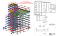 do 3d model steel detailing and fabrication shop drawing with tekla