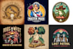 do creative hand drawn, retro and vintage logo design for your business