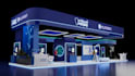 design stand, exhibition booth, popup store, kiosk rendering