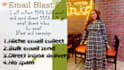 do bulk email blast to your targeted list