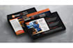 create business flyer, rack card, postcard, business card