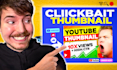 design viral clickbait youtube thumbnail
