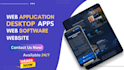 develop  a desktop or web application and powerapps developer