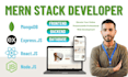 be your mern stack developer for web application