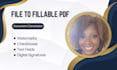 turn your forms and documents into professional pdfs