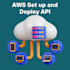 set up configure your AWS account and deploy web api