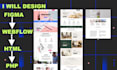 design webflow websites and convert figma designs to HTML
