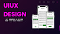 do modern website ui ux design, mobile app ui ux design