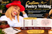 write creative poetry, poems, sonnets and spoken word of any type