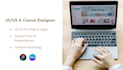 be your UI UX and canva designer