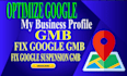 optimize gmb ranking and google my business profile