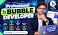design bubble website bubble mvp saas bubble app developer bubble saas app