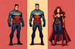 draw your superhero character design