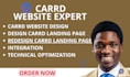 design carrd website carrd landing page design systeme io carrd website design