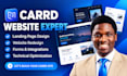 design carrd website carrd landing page design systeme io carrd website design