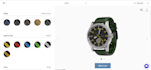 customize and configure watch on shopify kickflip and zakeke, wordpress