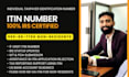 get itin number individual taxpayer number as irs caa
