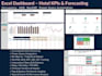 automate your excel file, create smart dashboards with vba and power query