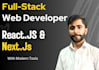 be your web developer using reactjs, nextjs, and nodejs