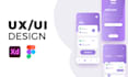 design mobile app UX ui in figma and xd