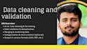 perform data processing, cleaning, and validation