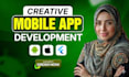 do mobile app development, ios app development, android app as flutter developer