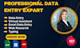 do accurate data entry, web research and data scraping with ai